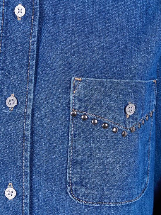 26SS 세븐포올맨카인드 셔츠 7U84TC21 U721C BLUE - 7 FOR ALL MANKIND