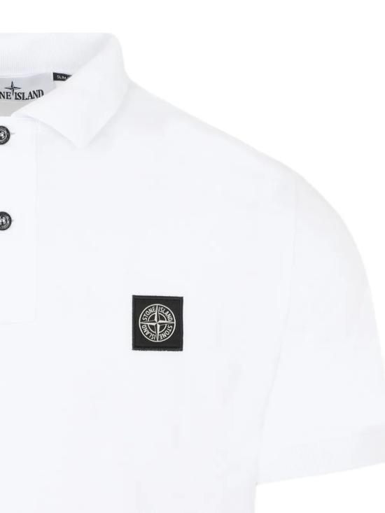 26SS 스톤 아일랜드 폴로 티셔츠 L1S152200008 S0017 V1001 WHITE - STONE ISLAND