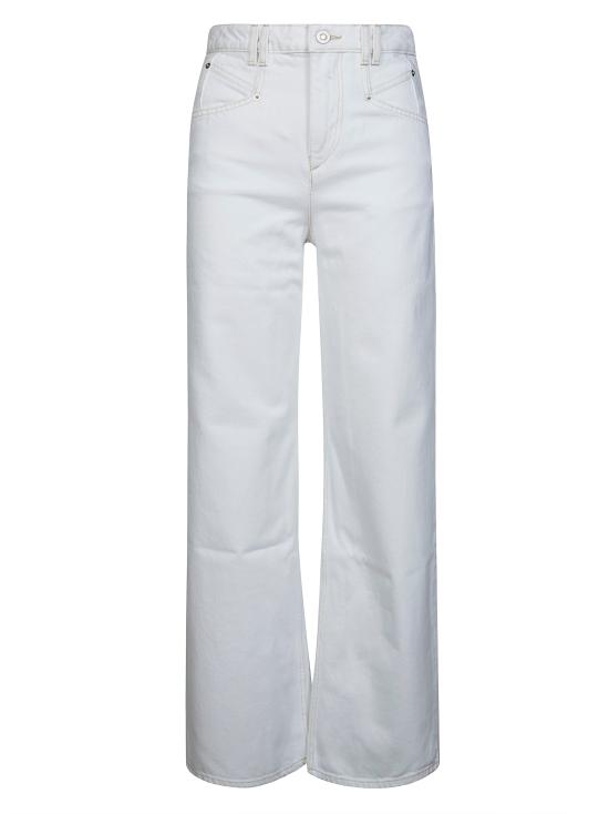 26SS 이자벨마랑 스트레이트 팬츠 PA0052FBD1H02I 20WH BIANCO