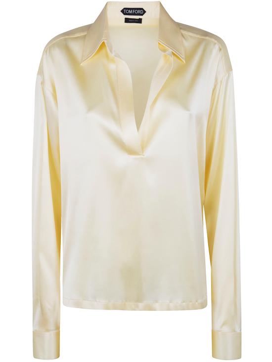 26SS 톰포드 셔츠 TS2144 FAX881 YCM PALE LEMON - TOMFORD