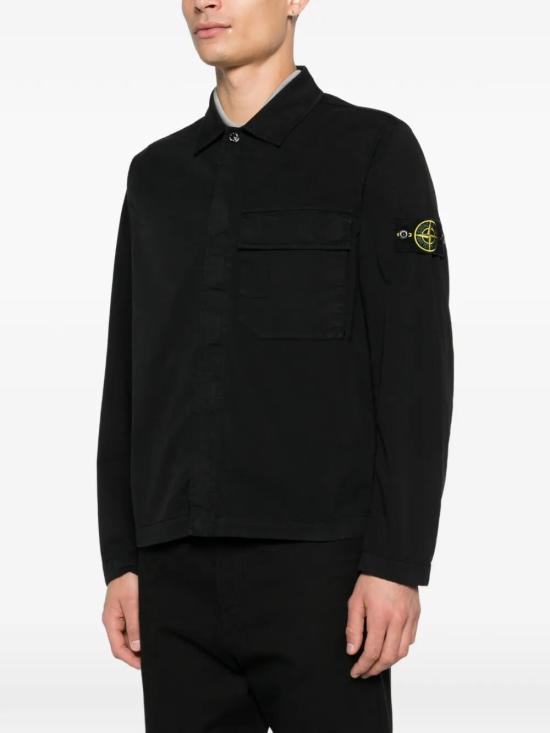 26SS 스톤 아일랜드 긴팔 셔츠 L1S151200013 S0A10 V0029 BLACK - STONE ISLAND