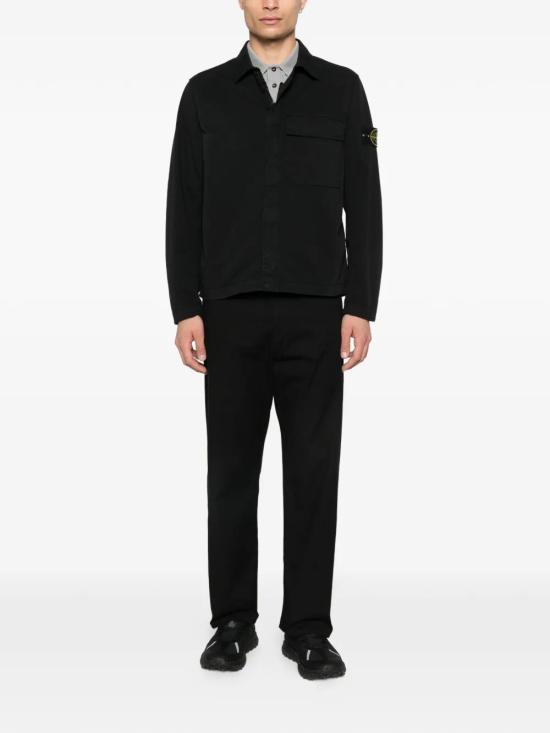 26SS 스톤 아일랜드 긴팔 셔츠 L1S151200013 S0A10 V0029 BLACK - STONE ISLAND