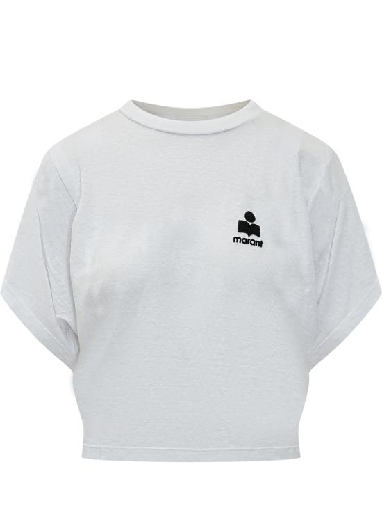 26SS 이자벨마랑에뚜왈 반팔 티셔츠 26PTS0313FAA1N09E 20WH WHITE