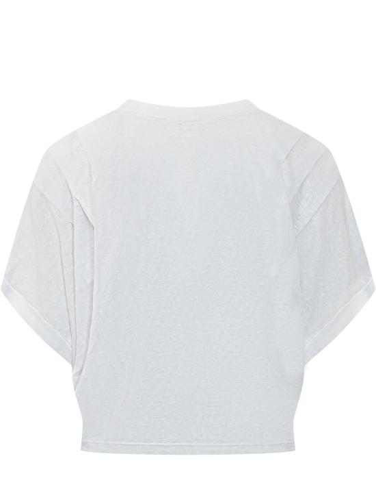 26SS 이자벨마랑에뚜왈 반팔 티셔츠 26PTS0313FAA1N09E 20WH WHITE - ISABEL MARANT ETOILE