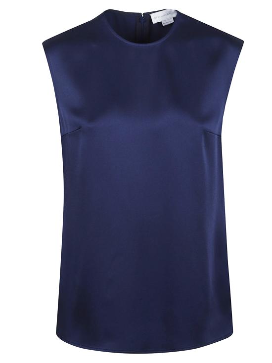 26SS 스텔라 맥카트니 민소매 티셔츠 6T00173 FU302 4000 NAVY