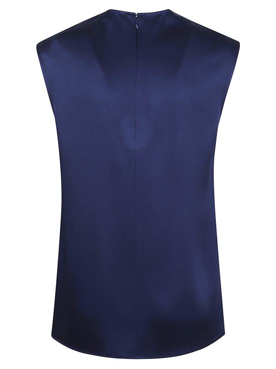 26SS 스텔라 맥카트니 민소매 티셔츠 6T00173 FU302 4000 NAVY - STELLA MCCARTNEY