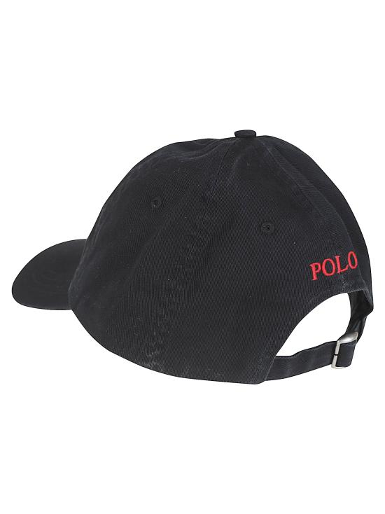 26SS [키즈] 랄프 로렌 모자 323552489 005 BLACK - RALPH LAUREN