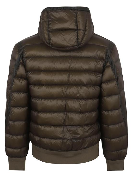 25FW 씨피 컴퍼니 DD 쉘 후드 패딩 19CMOW002A 110416A 683 IVY GREEN - C.P. COMPANY