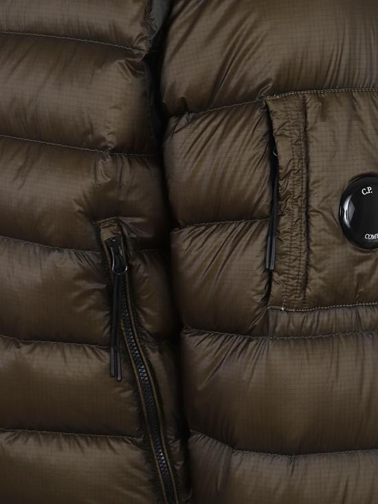 25FW 씨피 컴퍼니 DD 쉘 후드 패딩 19CMOW002A 110416A 683 IVY GREEN - C.P. COMPANY