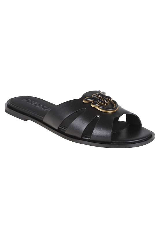 26SS 핑코 뮬/슬리퍼 SD0463P001 Z99 BLACK - PINKO