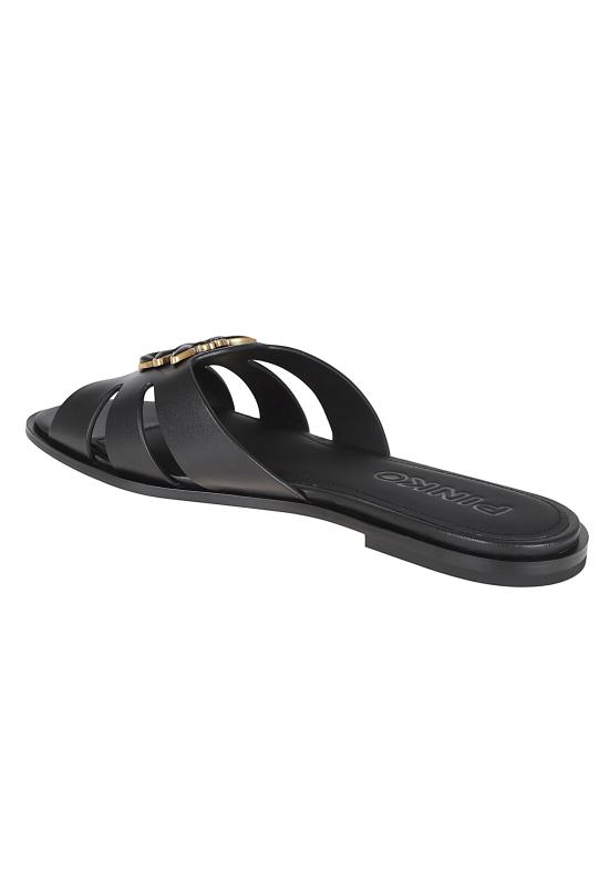 26SS 핑코 뮬/슬리퍼 SD0463P001 Z99 BLACK - PINKO