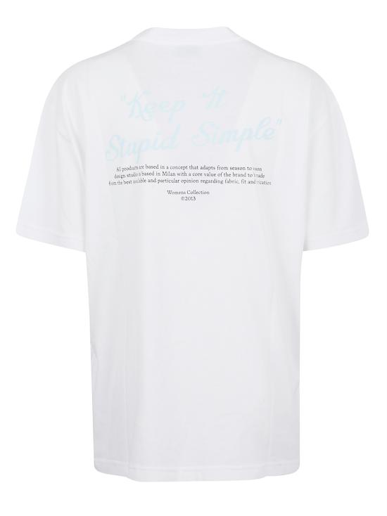 26SS 오프화이트 반팔 티셔츠 OWAA089S26JE R007 0110 - OFF WHITE