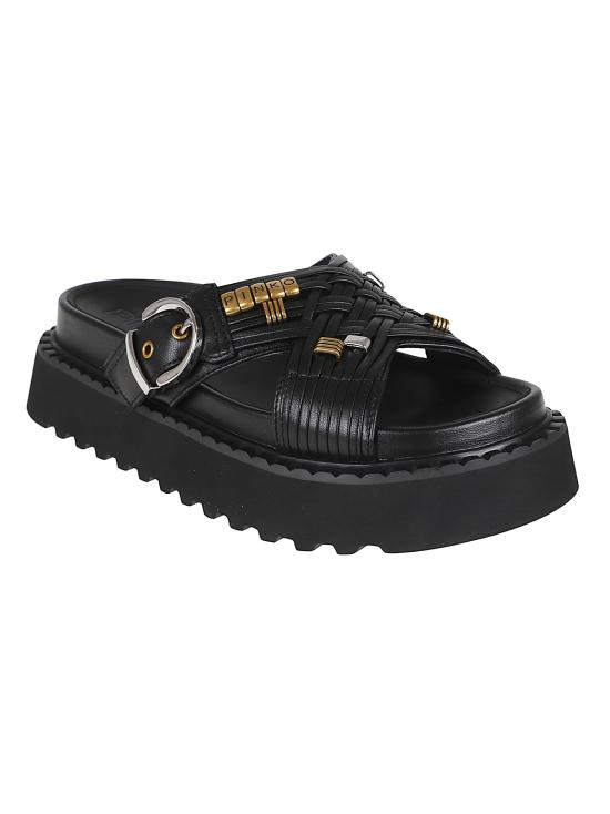 26SS 핑코 샌들 SD0537P003 Z99 BLACK - PINKO