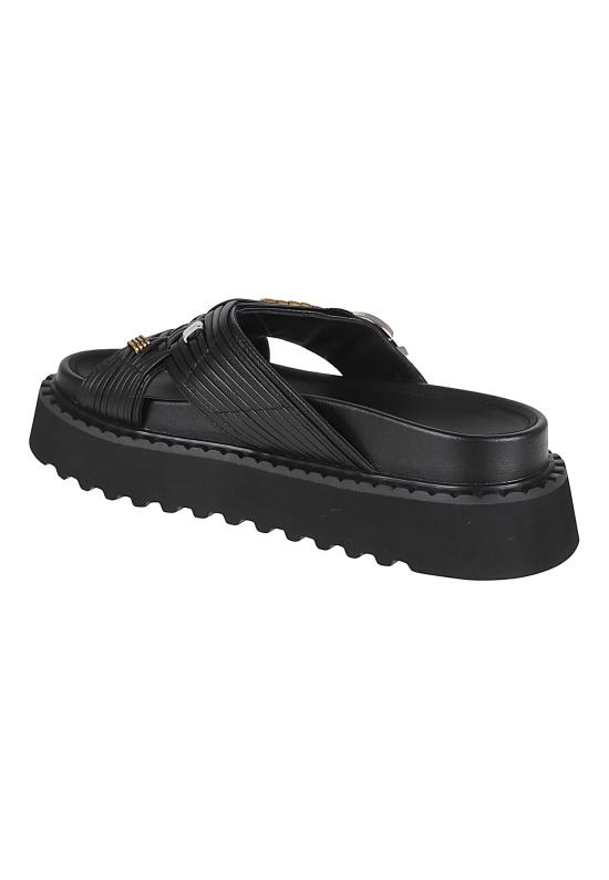26SS 핑코 샌들 SD0537P003 Z99 BLACK - PINKO