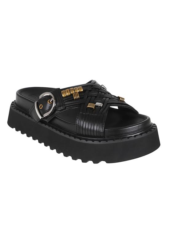 26SS 핑코 샌들 SD0537P003 Z99 BLACK - PINKO