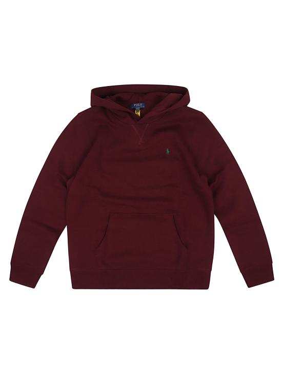 25FW [키즈] 랄프 로렌 트레이닝 상의 323749954 063 WINE