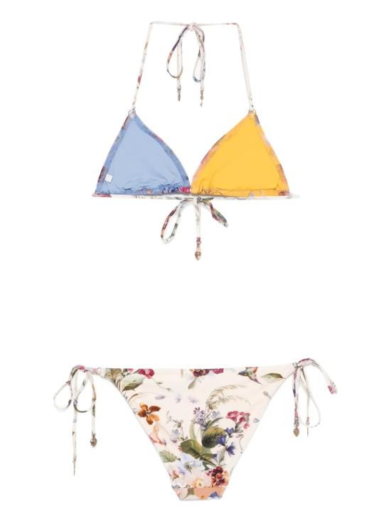 26SS 짐머만 비키니 수영복 1839WRS264SPLPR Multicolor - ZIMMERMANN