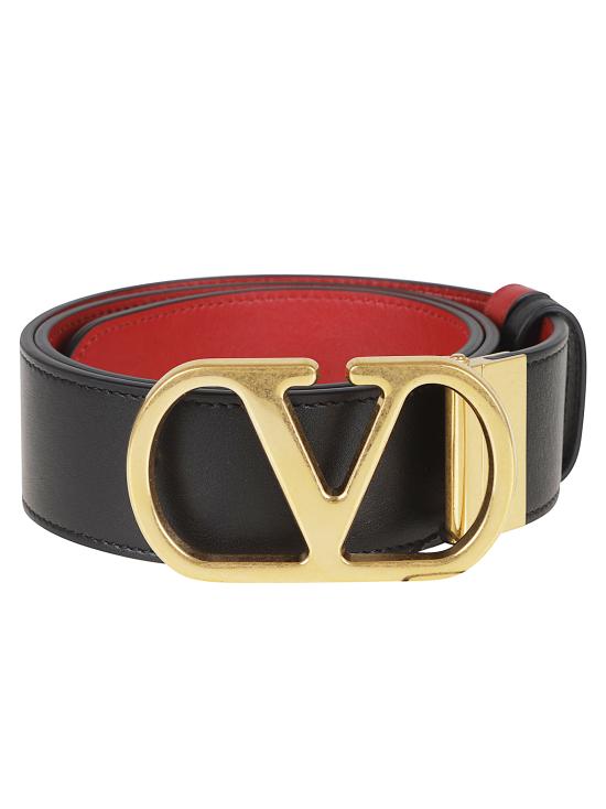 25FW 발렌티노 가라바니 레귤러 벨트 WT0SQ4 IYR 43K NERO ROSSO V