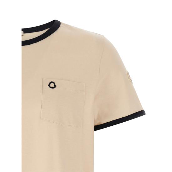 26SS 몽클레어 반팔 티셔츠 89AUO 8C000 19 F07 NEUTRALS - MONCLER