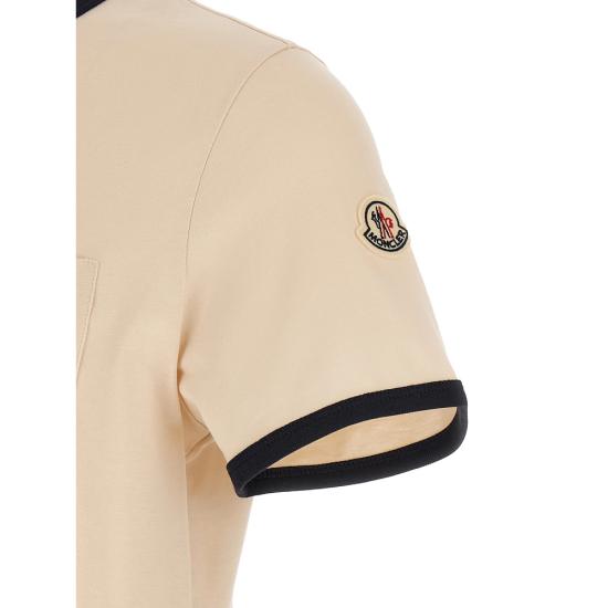 26SS 몽클레어 반팔 티셔츠 89AUO 8C000 19 F07 NEUTRALS - MONCLER