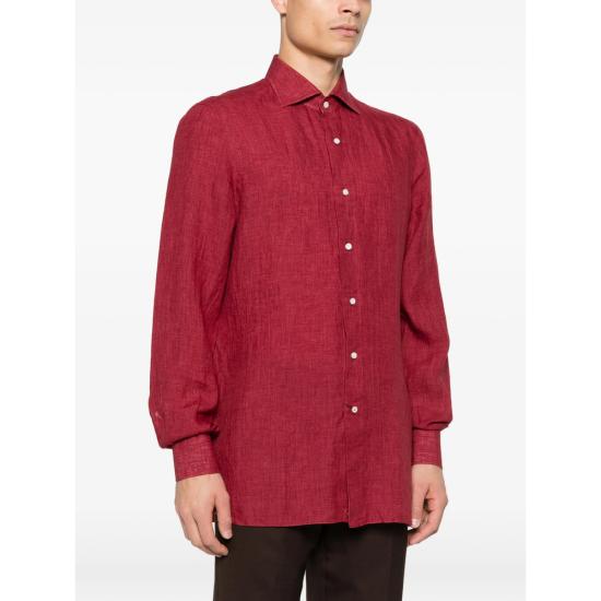 26SS 이사이아 긴팔 셔츠 KM534 MC10TC 01 RED - ISAIA