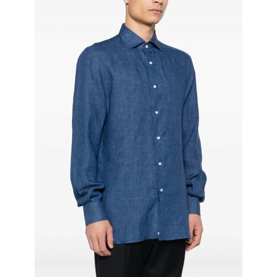 26SS 이사이아 긴팔 셔츠 KM304 MC10TC 02 BLUE - ISAIA