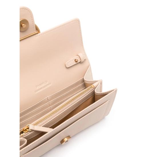26SS 핑코 클러치/파우치 100062 A0F1 C50Q NEUTRALS - PINKO