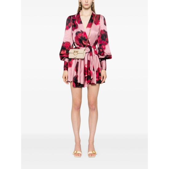 26SS 핑코 클러치/파우치 100062 A0F1 C50Q NEUTRALS - PINKO