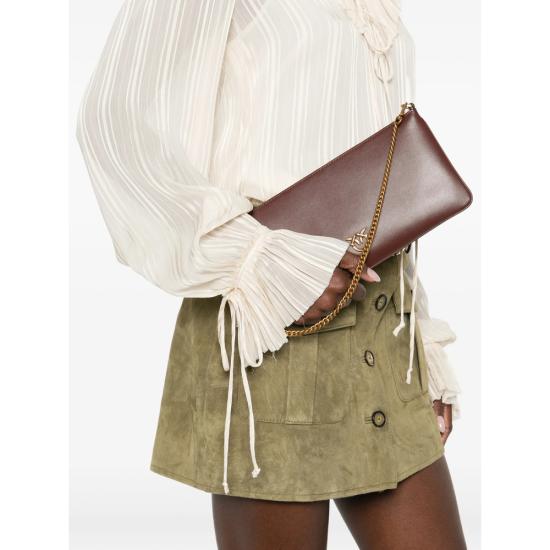 26SS 핑코 클러치/파우치 102747 A0F1 R49Q BROWN - PINKO