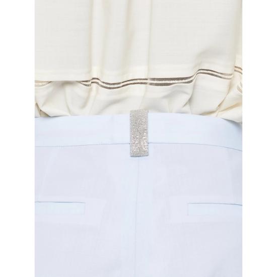 26SS 파비아나 필리피 스트레이트 팬츠 PAD266F326 L763 5154 BLUE - FABIANA FILIPPI