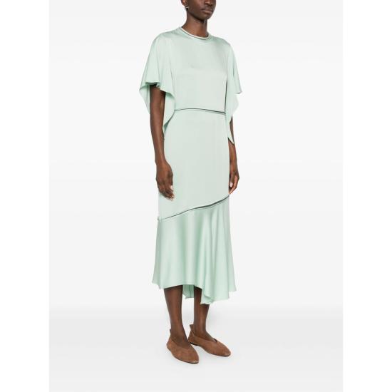 26SS 파비아나 필리피 미디 원피스 ABD266F187 L780 6172 GREEN - FABIANA FILIPPI