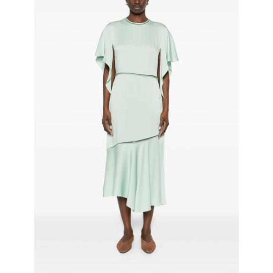 26SS 파비아나 필리피 미디 원피스 ABD266F187 L780 6172 GREEN - FABIANA FILIPPI