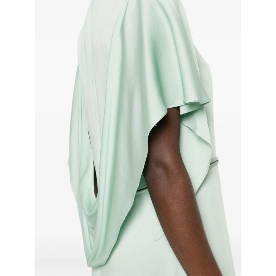 26SS 파비아나 필리피 미디 원피스 ABD266F187 L780 6172 GREEN - FABIANA FILIPPI