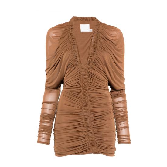 26SS 크리스토퍼에스버 숏 원피스 25043984 RUSSE BROWN