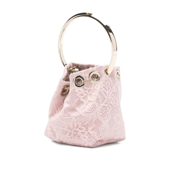 26SS 지미추 토트백 MICRO BON BON JXE ROLGO PINK - JIMMY CHOO