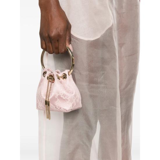 26SS 지미추 토트백 MICRO BON BON JXE ROLGO PINK - JIMMY CHOO