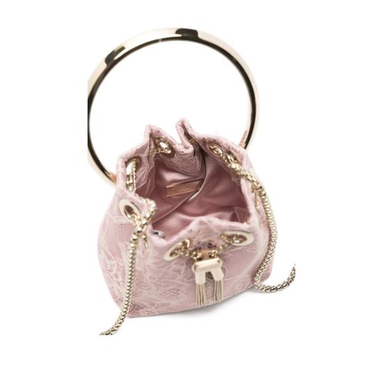 26SS 지미추 토트백 MICRO BON BON JXE ROLGO PINK - JIMMY CHOO