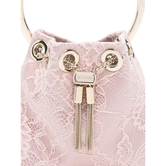 26SS 지미추 토트백 MICRO BON BON JXE ROLGO PINK - JIMMY CHOO