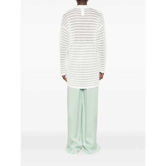 26SS 파비아나 필리피 가디건 MAD266F100 L768 0142 WHITE - FABIANA FILIPPI