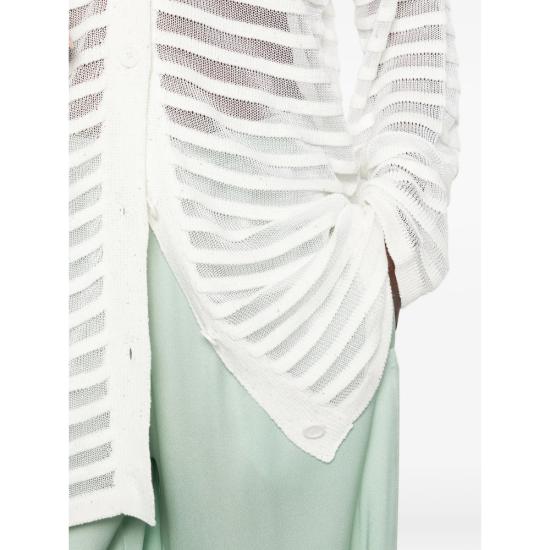 26SS 파비아나 필리피 가디건 MAD266F100 L768 0142 WHITE - FABIANA FILIPPI