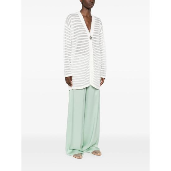 26SS 파비아나 필리피 가디건 MAD266F100 L768 0142 WHITE - FABIANA FILIPPI