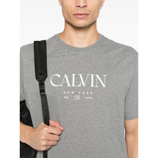 26SS 캘빈클라인 반팔 티셔츠 LV04RE807G MGREY - CALVIN KLEIN
