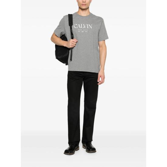 26SS 캘빈클라인 반팔 티셔츠 LV04RE807G MGREY - CALVIN KLEIN