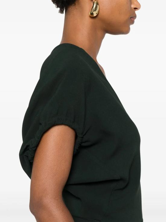 25FW 빅토리아 베컴 미디 원피스 1325WDR006381A 9453 GREEN - VICTORIA BECKHAM