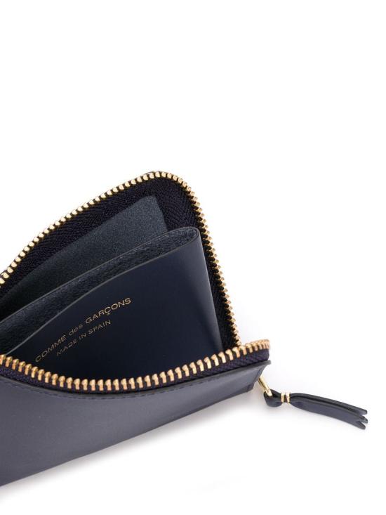 25SS 꼼데가르송 가죽소품 SA3100 NAVY blue - COMME DES GARCONS