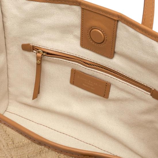25SS 지아니 끼아리니 토트백 BS9752CAPRI064 NATURAL - GIANNI CHIARINI