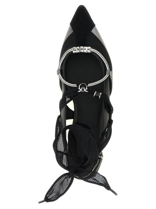 26SS 핑코 플랫 슈즈 SD0547P003Z99 Black - PINKO