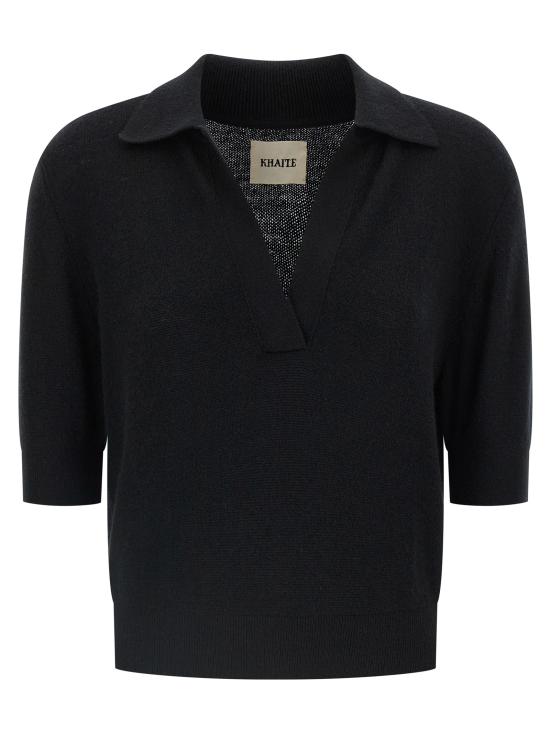 26SS 케이트 폴로 티셔츠 8787605200 Black