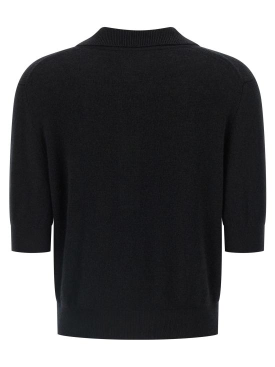 26SS 케이트 폴로 티셔츠 8787605200 Black - KHAITE