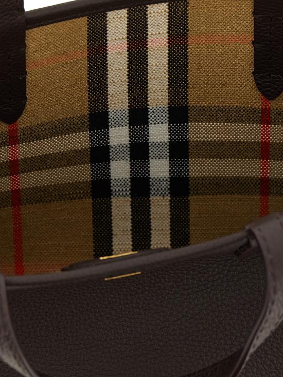 26SS 버버리 미니 리버시블 블룸즈버리 토트백 8119627PEATSAND Multicolor - BURBERRY